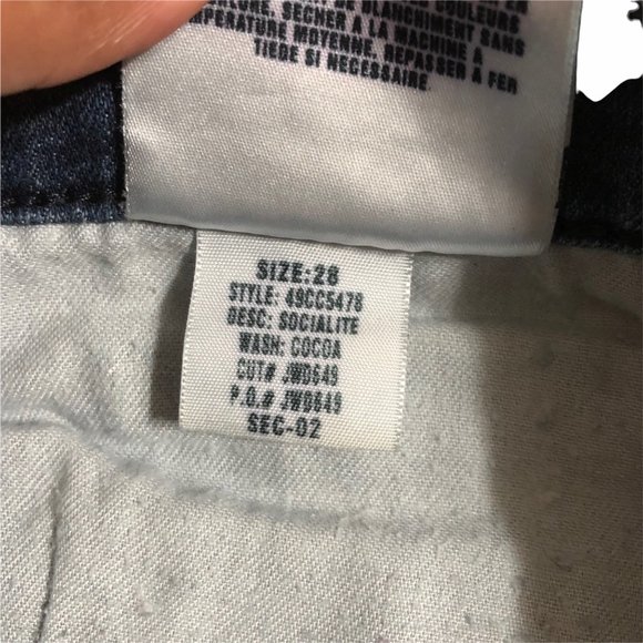 Joe's Jeans size 28 Blue Denim Socialite Cocoa Wash Bootcut - Picture 11 of 11